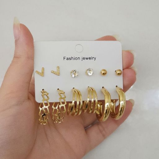 گوشواره Fashion Jewelry کد 1573 - خرید آنلاین از گالری آداس